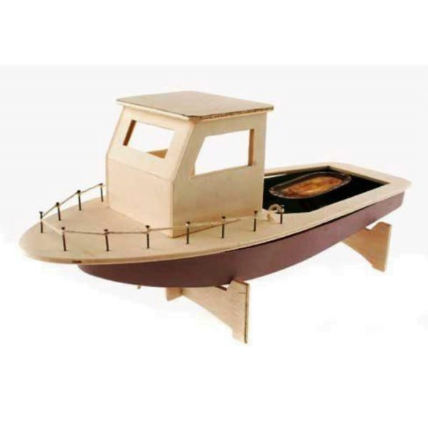 Ψαρόβαρκα με Ατμοκίνηση