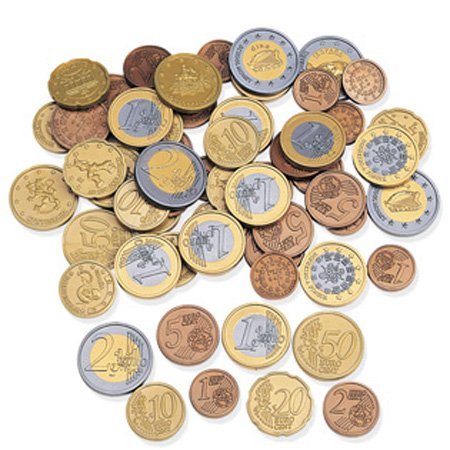Euro Coins (plastic Bag) 80pcs