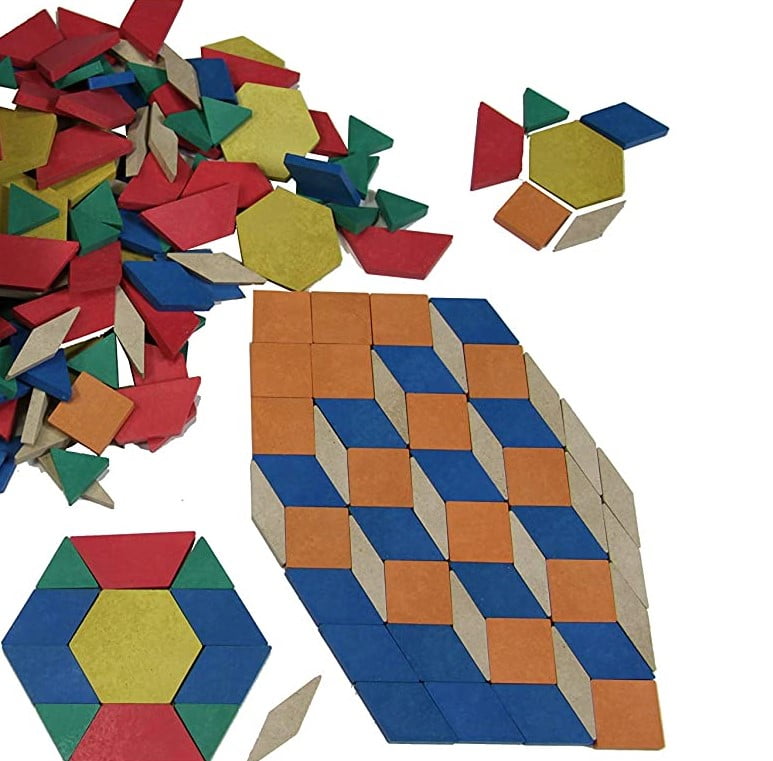 Ξύλινα Πάτερν-Μπλοκ (250τεμ) - Image 3