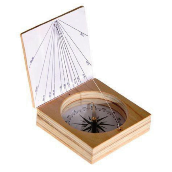 Ηλιακό Ρολόι Και Μαγνητική Πυξίδα