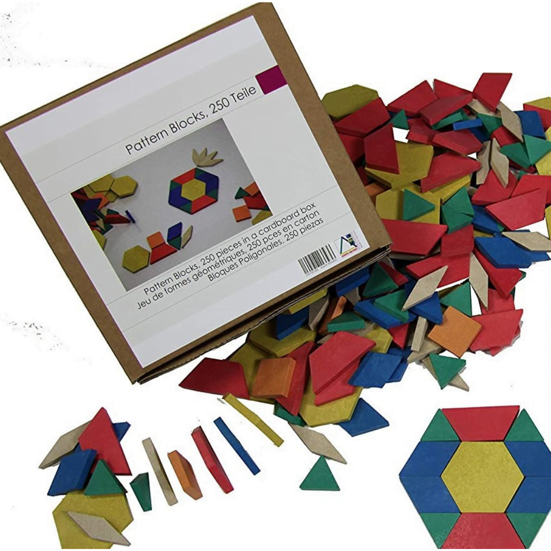 Ξύλινα Πάτερν-Μπλοκ (250τεμ)