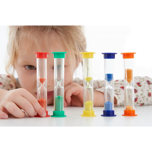 Mini Sandtimers 5 pcs (1/2, 1, 3, 5, 10)min