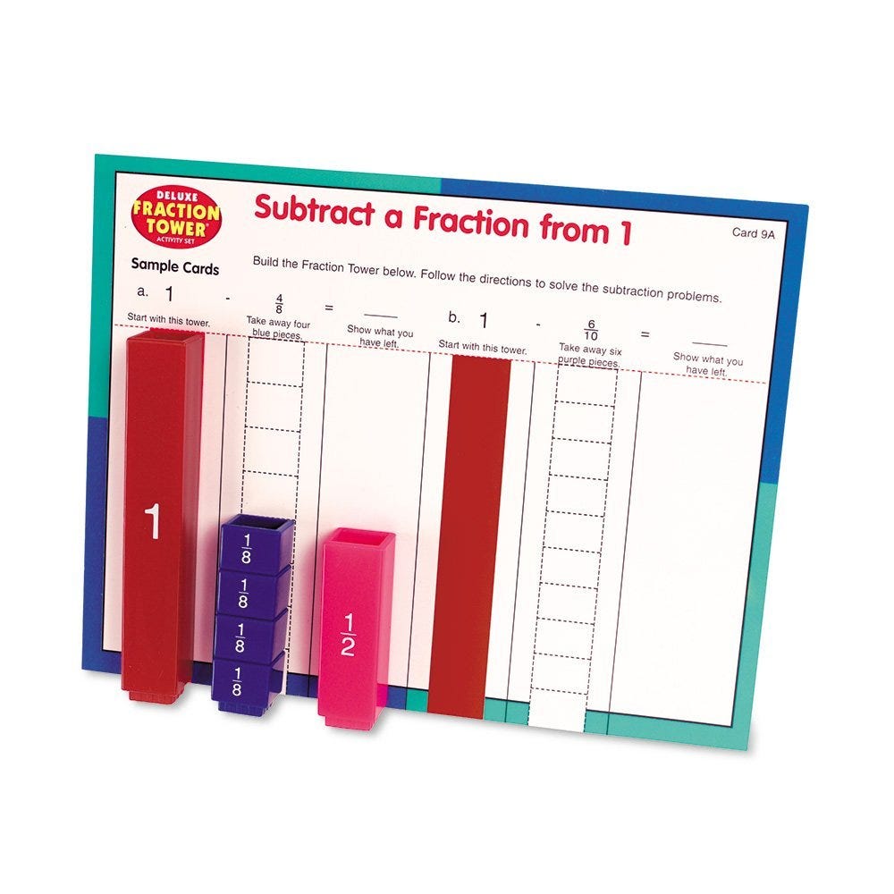 Deluxe Fraction Tower® Activity Set - Image 6