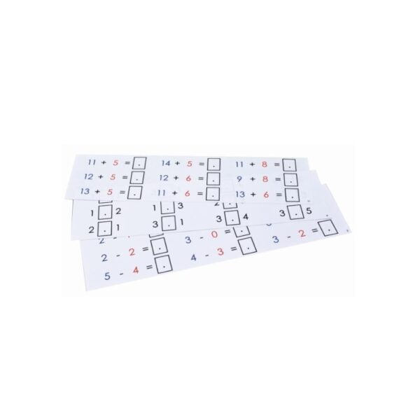 Cards for Magnetic Counting Box Set 2