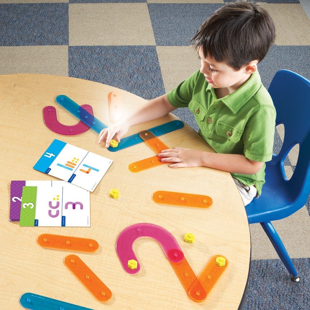 Number Construction Maths Activity Set