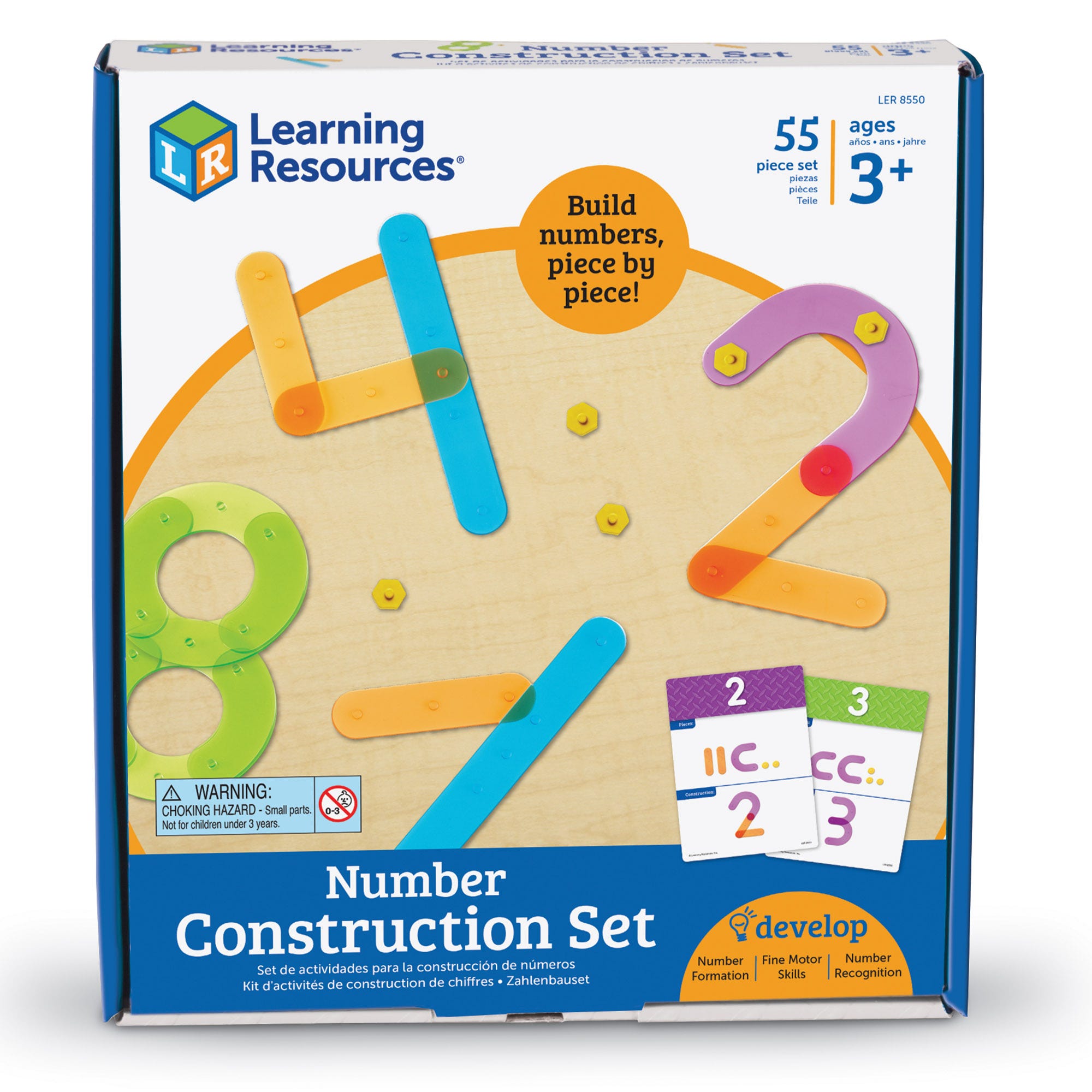Number Construction Maths Activity Set - Image 2