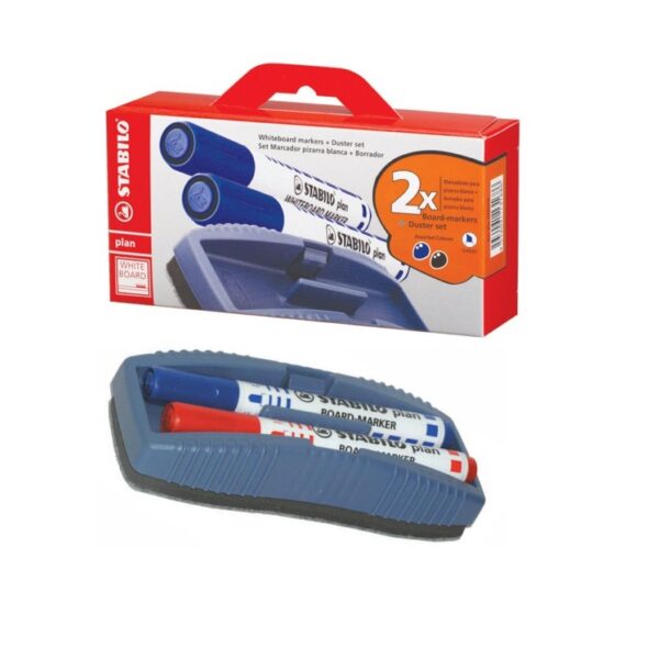 Σφουγγάρι & 2 Μαρκαδόροι για Πίνακα