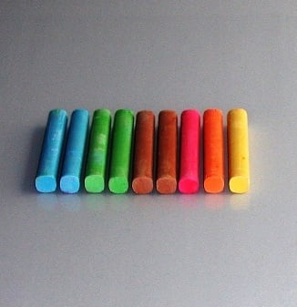 Κιμωλίες Ποιότητος Χρωματιστές 100 τεμ