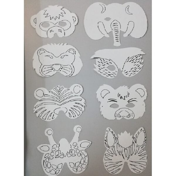 Μάσκες Άγριων Ζώων – Σετ 8