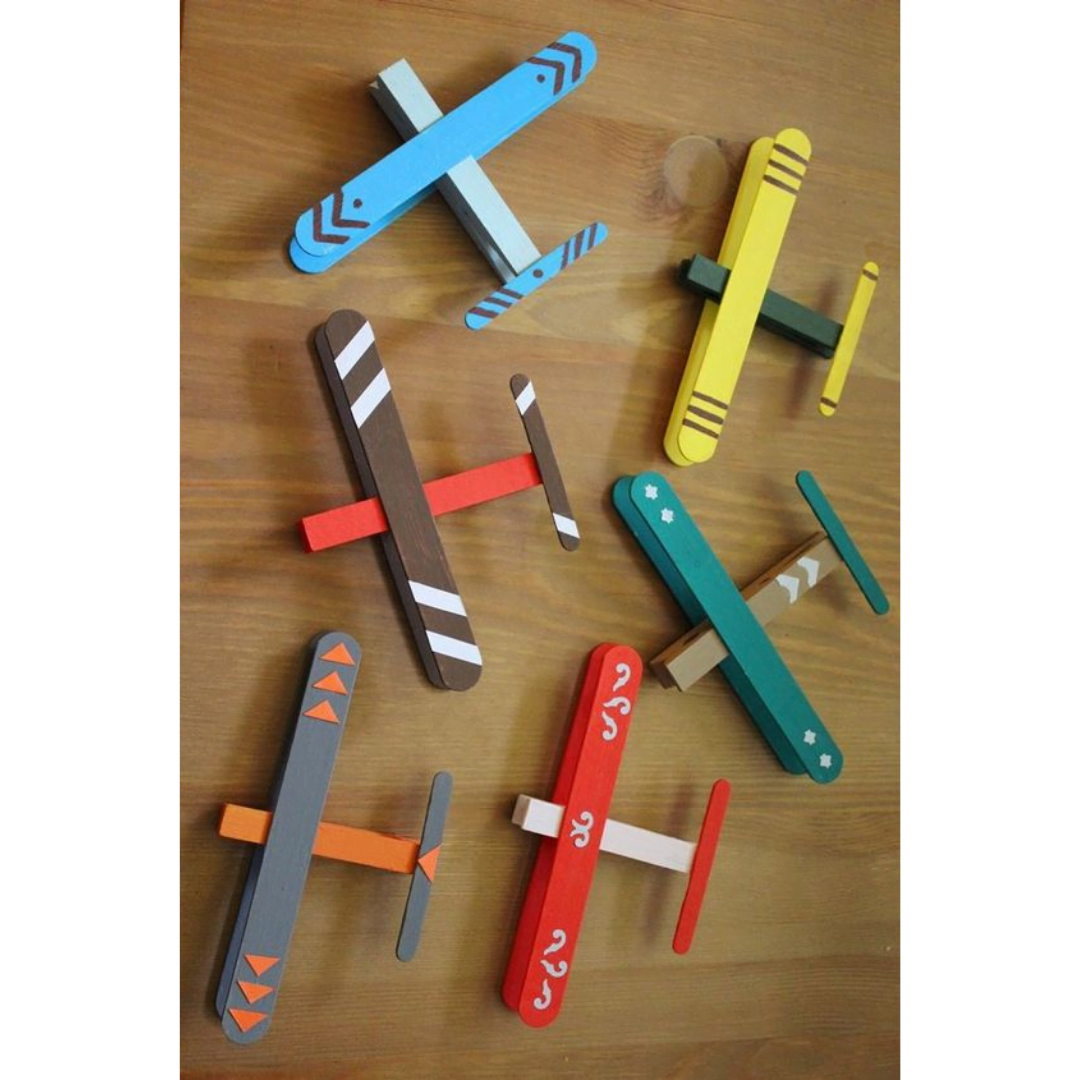 Colored craft sticks 15 cm – 80 pc - Image 3