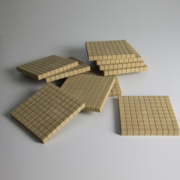 Ξύλινες Τετραγωνικές Παλάμες Dienes 10τεμ