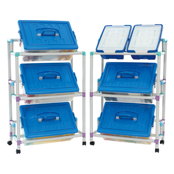 Στήλη με 3 Κουτιά αποθήκευσης