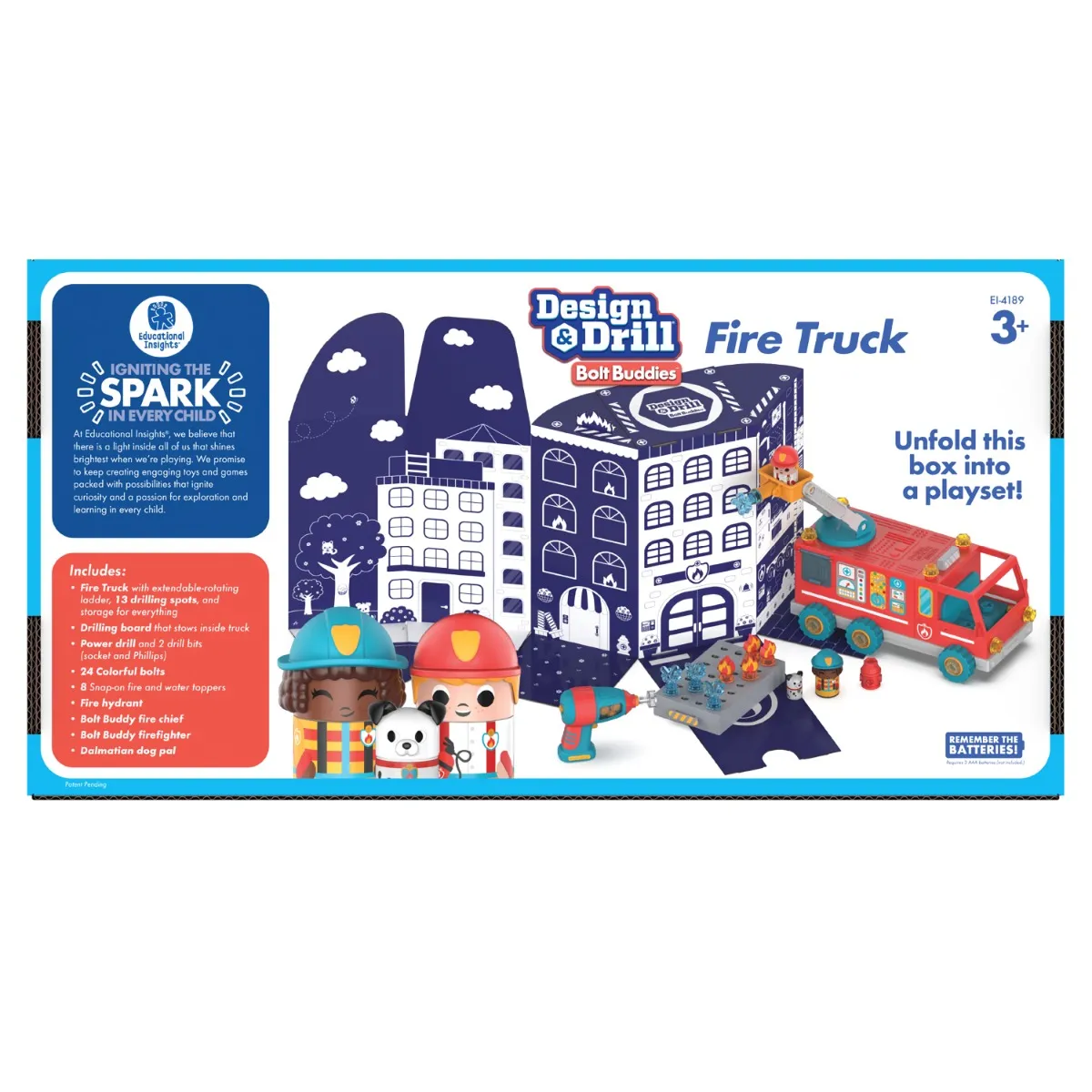 Design & Drill® Bolt Buddies Fire Truck - Image 7