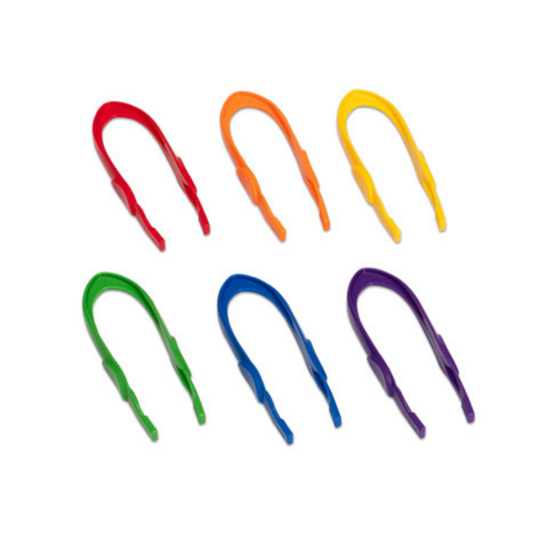 Giant tweezers set of 6 pieces