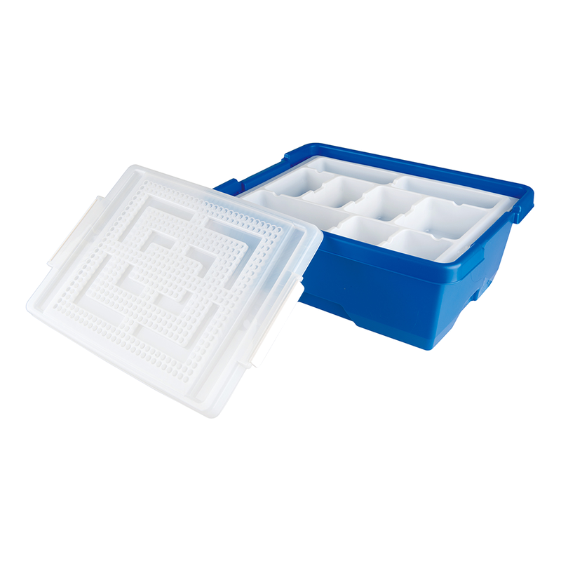 Storage Box with Sorting Tray