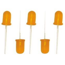LED Κίτρινα 5τεμ