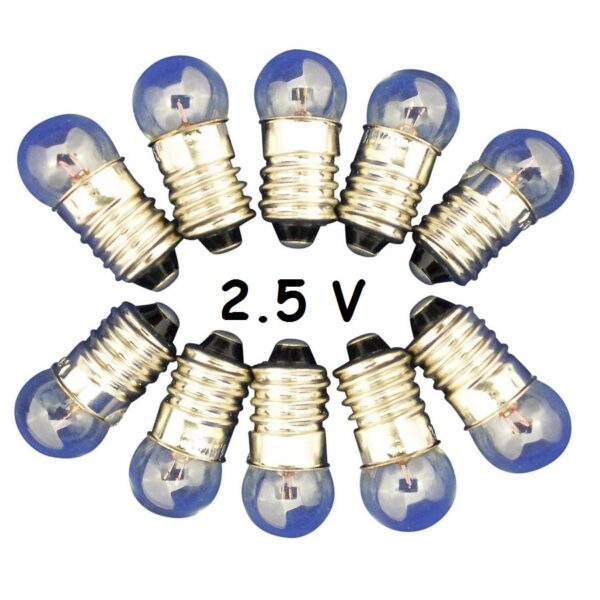 Λαμπάκια 2.5 Volt σετ 10τεμ
