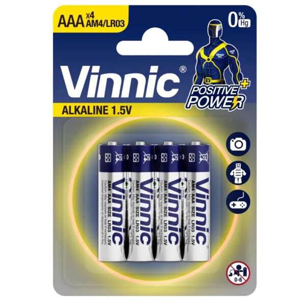 Μπαταρίες 1.5V AAA 4τεμ