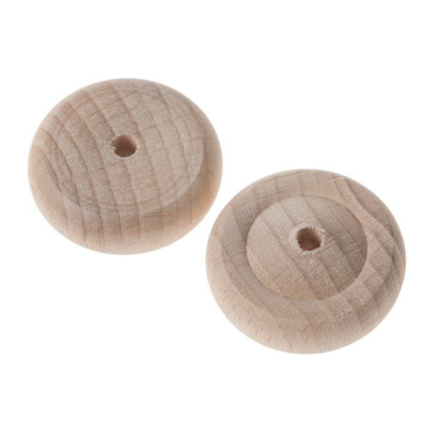 Ξύλινη ροδα 30mm