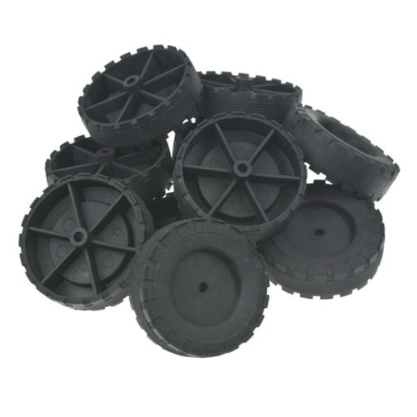 Πλαστικός Τροχός (ροδα) διαμ. 51mm οπή 2.6mm