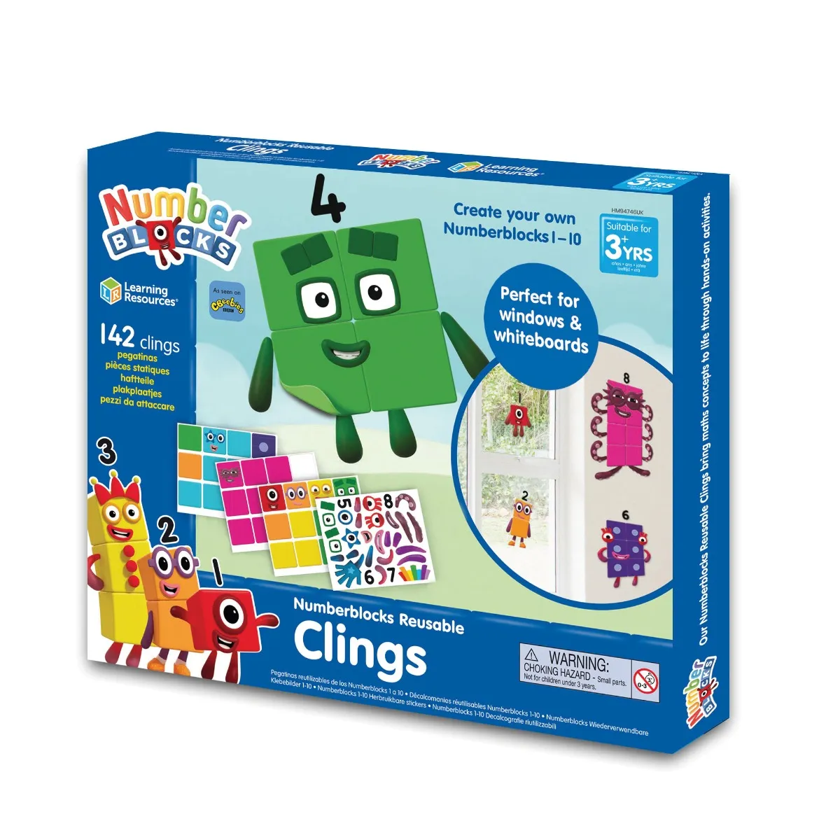 Numberblocks Reusable Clings 1-10 - Image 8