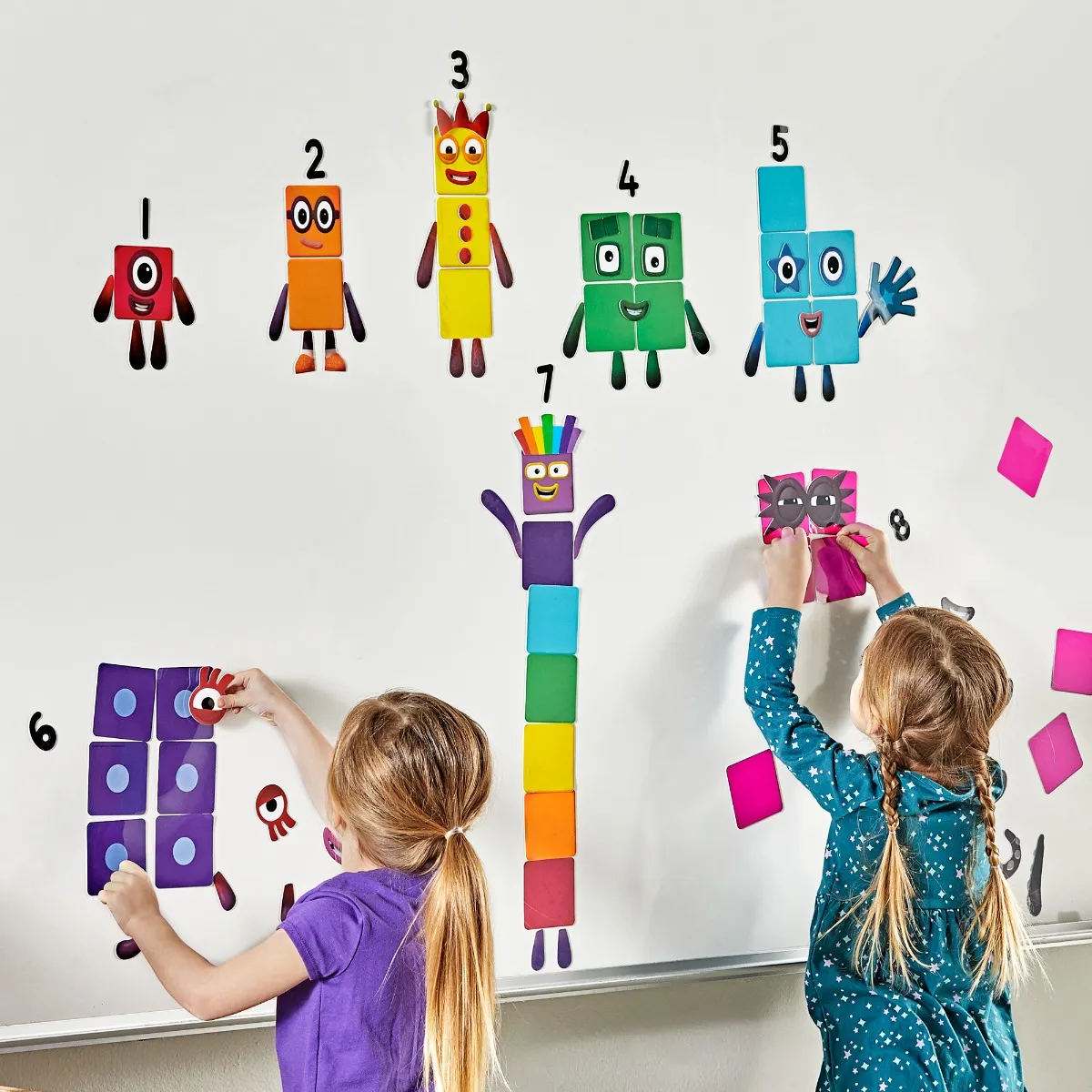 Numberblocks Reusable Clings 1-10