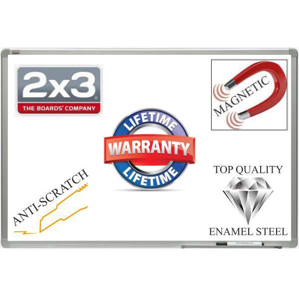 Πίνακας Μαρκαδόρου Πορσελάνης 120x240cm Μαγνητικός TSA1224P3