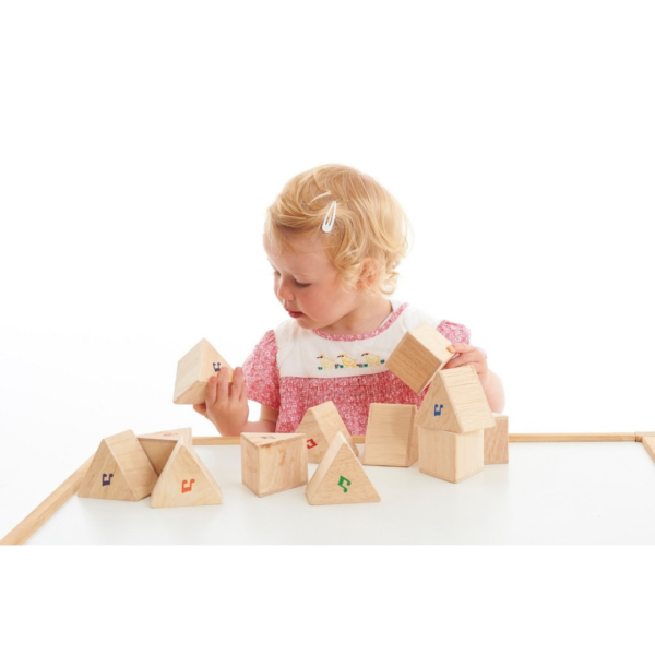 Wooden Sound Prisms - 12 τεμ