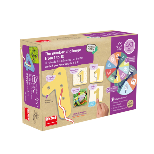 Η πρόκληση αριθμού από το 1 έως το 10