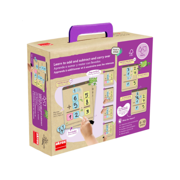 Μάθετε πρόσθεση, αφαίρεση και το κρατούμενο