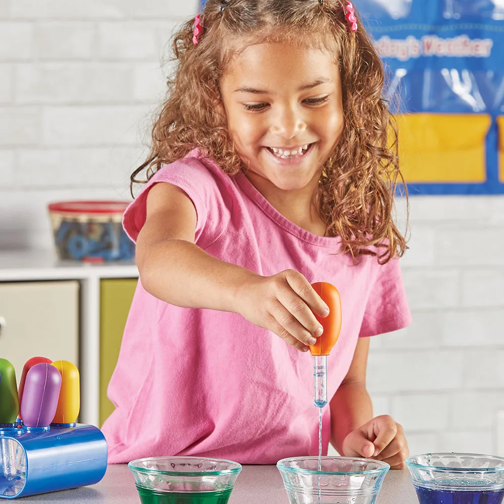 Primary Science® Jumbo Eyedroppers with Stand - Image 2