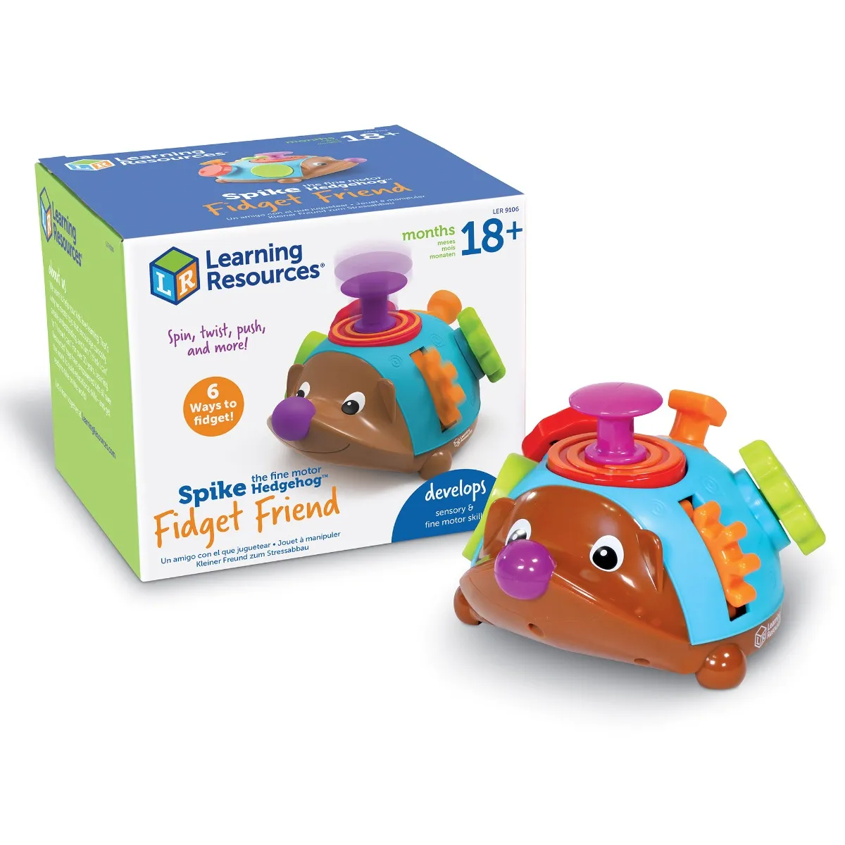 Spike the Fine Motor Hedgehog® Fidget Friend - Image 3