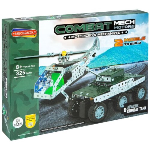 Motorised Mech Motors - Apache and Combat Tank