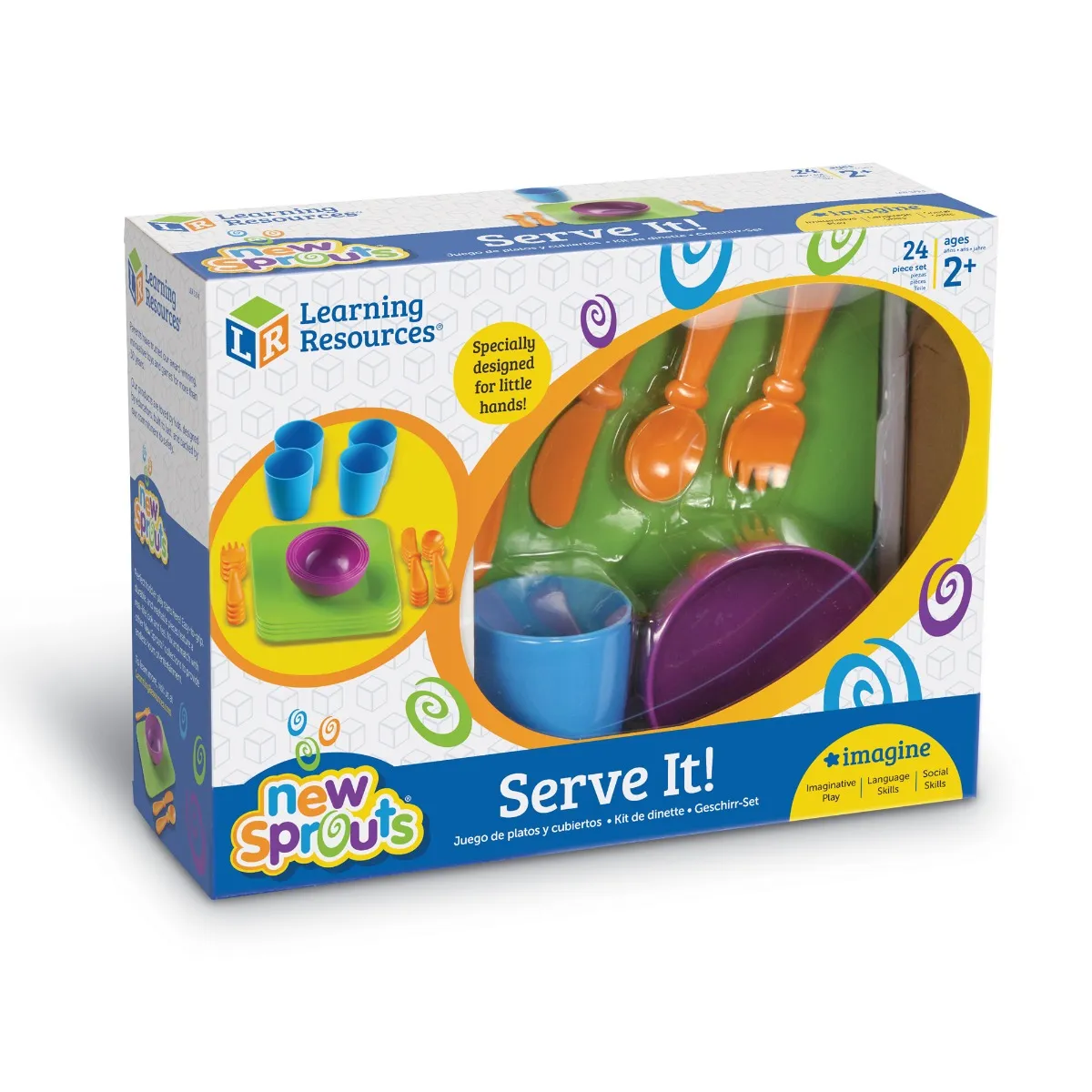 New Sprouts® Serve It! My very own dish set - Image 4