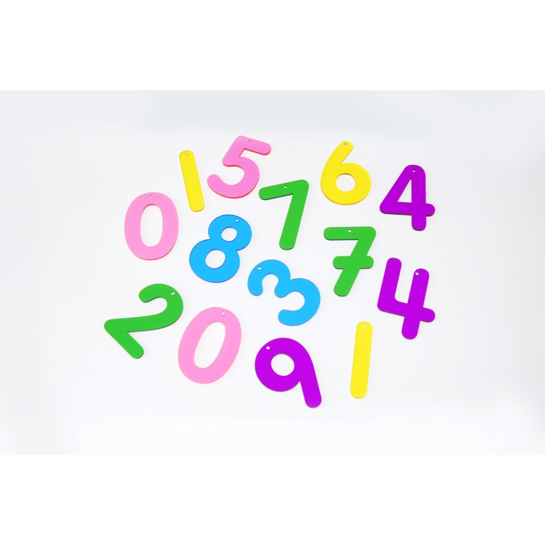 Διαφανείς Αριθμοί 7cm - Image 3