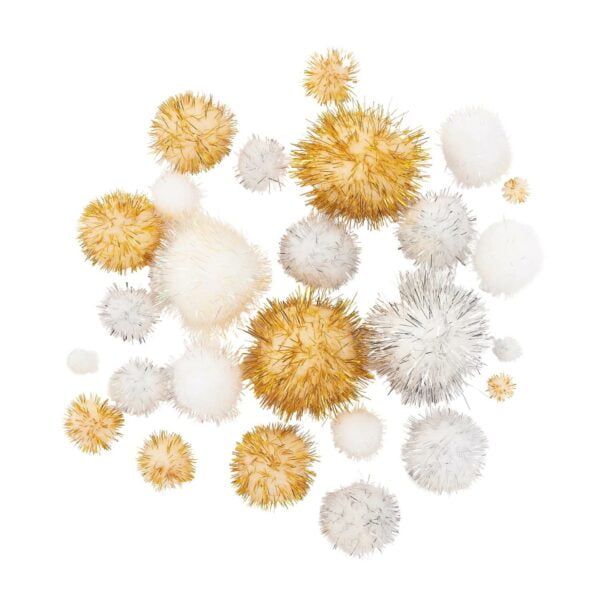 Pom-Pom Glitter, 30τεμ