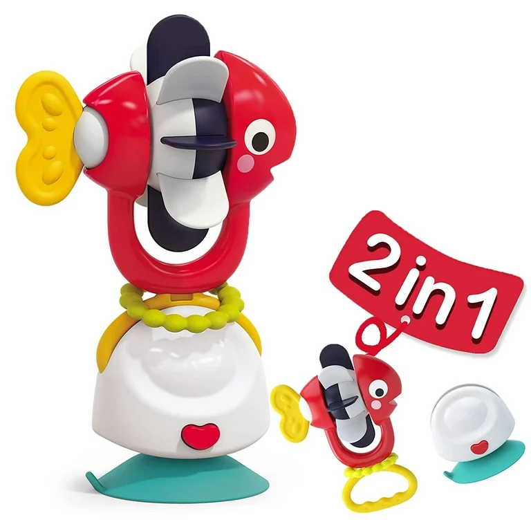 2 σε 1 Κουδουνίστρα με βεντούζα - Ψαράκι