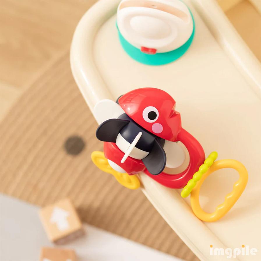 2 σε 1 Κουδουνίστρα με βεντούζα - Ψαράκι - Image 4