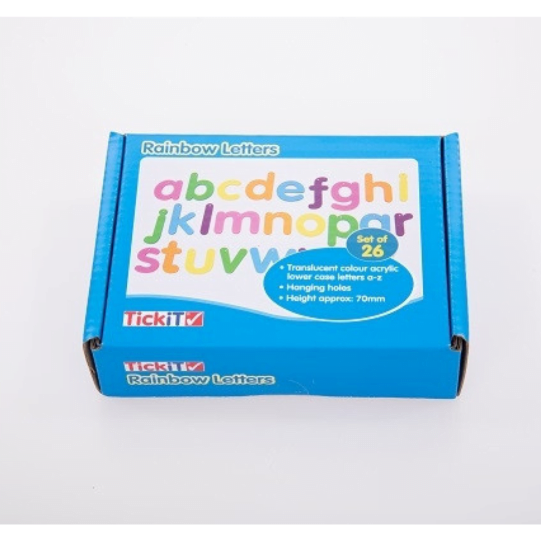 Rainbow Letters 7cm - Image 5