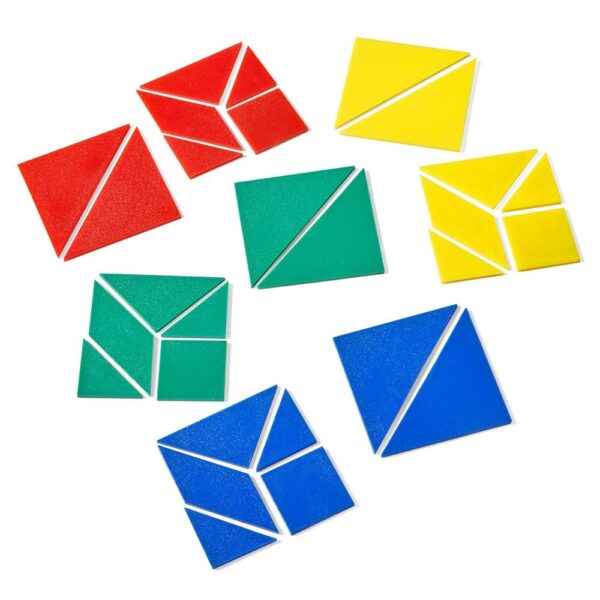 Μαγνητικά Τάνγκραμ σετ των 4