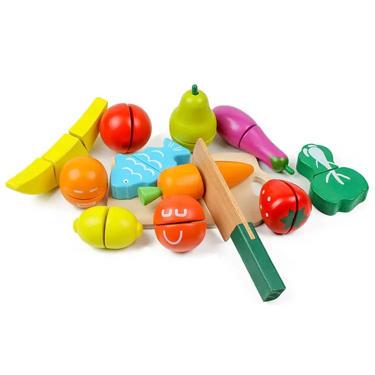 Wooden Velcro Fruit Set 12pcs - Image 2