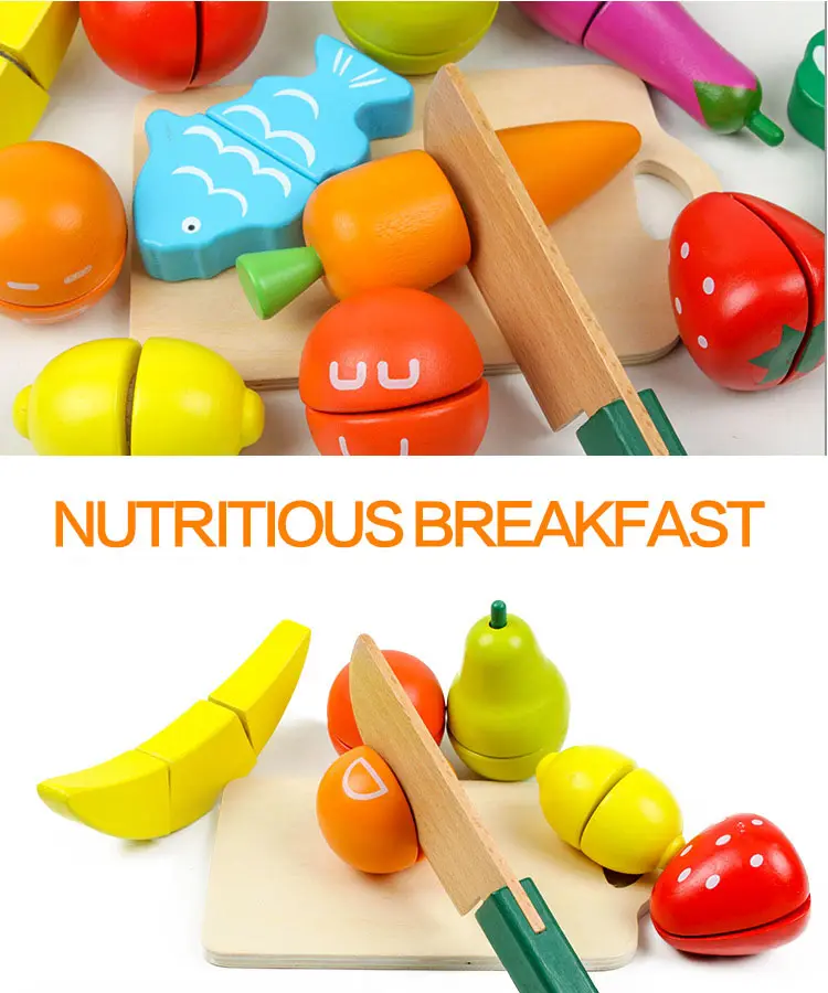 Wooden Velcro Fruit Set 12pcs - Image 5