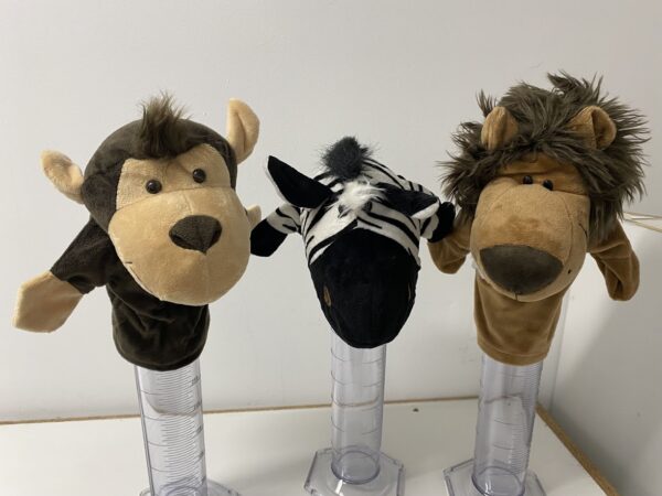 Διάφορες Μαριονέτες Ζωάκια Σετ 3