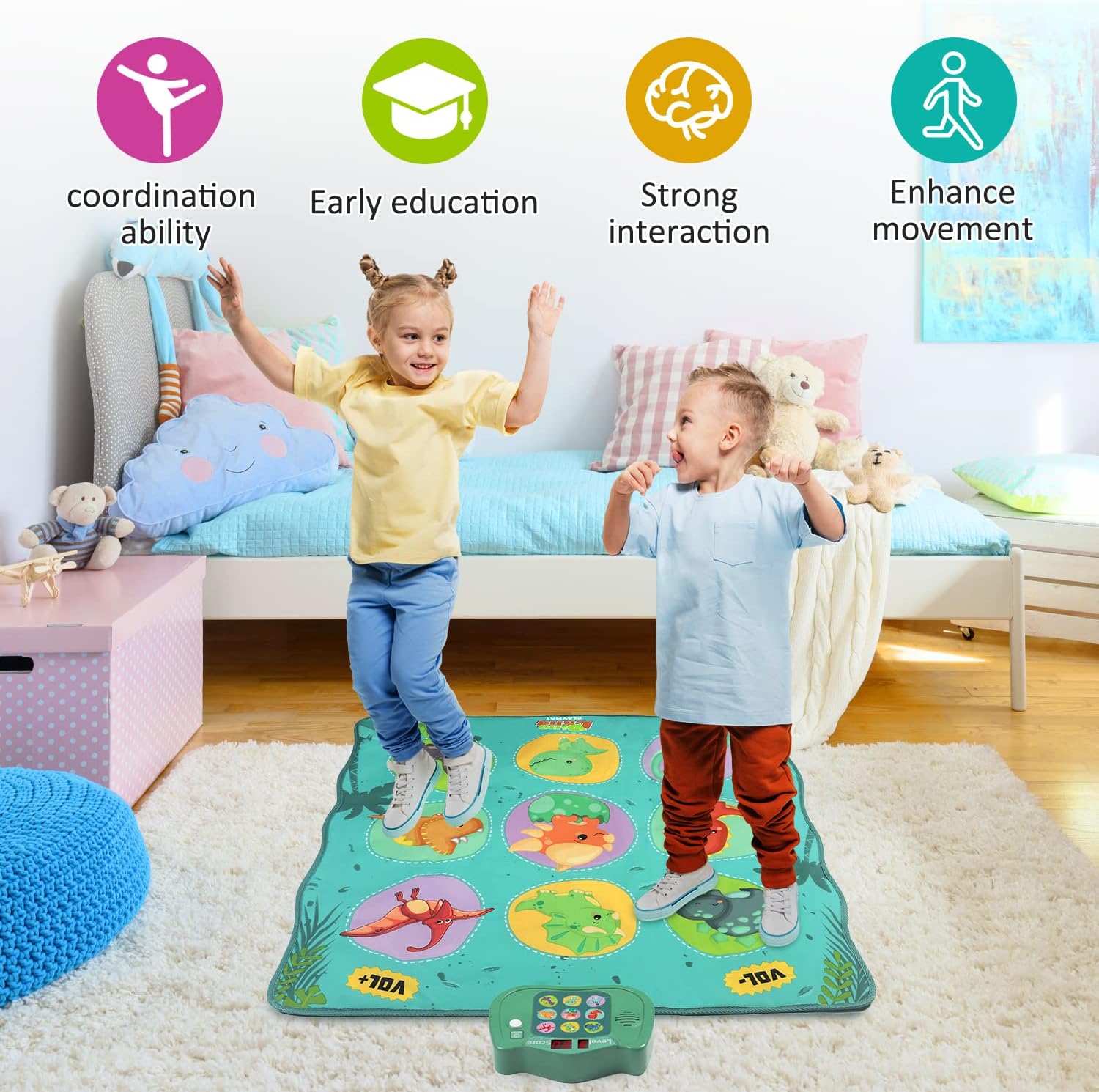 Χαλί Χορού Με Φώτα και Μουσική - Image 4