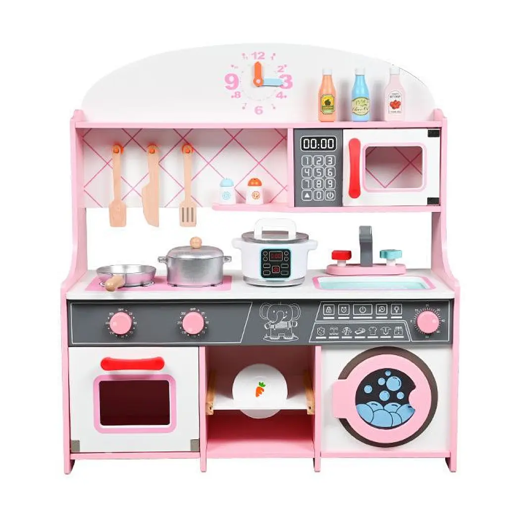 Pink Play Kitchen