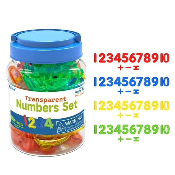 Διαφανείς Αριθμοί 5.5 cm