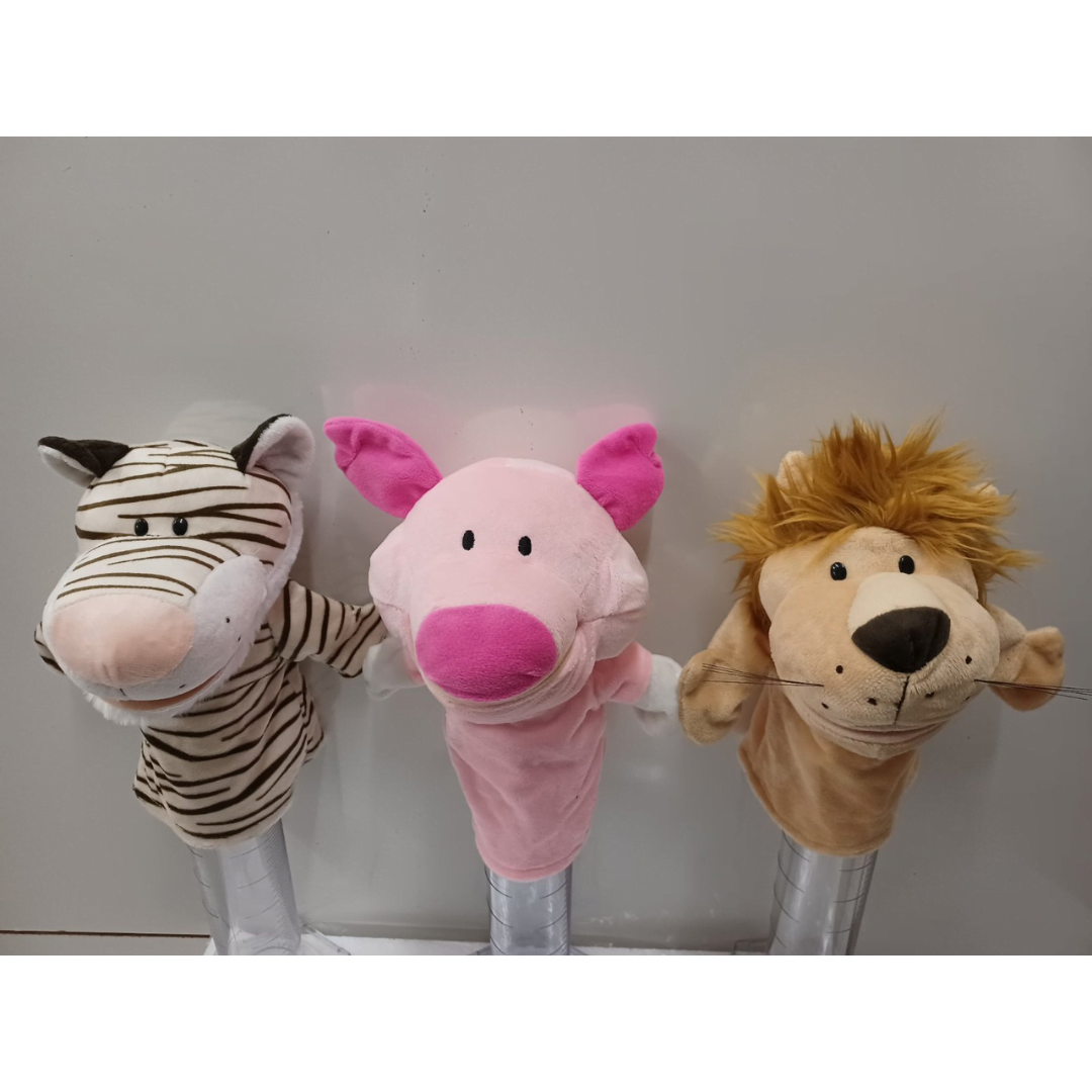 Διάφορες Μαριονέτες Ζωάκια Σετ 3 - Image 2