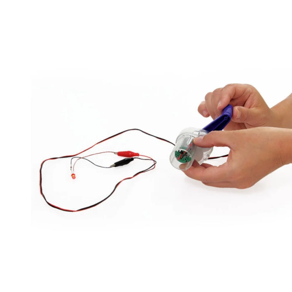 Φακός Δυναμό με LED και ήχο - Image 2