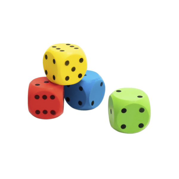 Χρωματιστό Ζάρι από Φόαμ