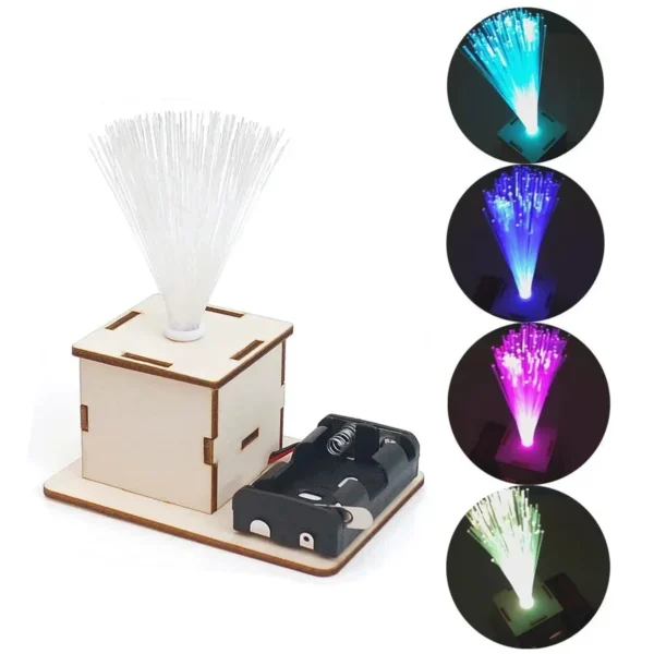 Colorful Fiber Optic Lamp